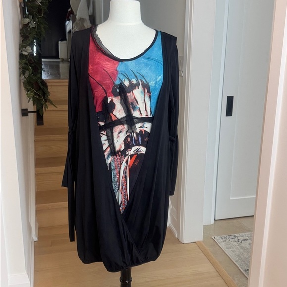 Save The Queen Dresses & Skirts - Save the Queen Made in Italy Abstract Print Bubble Hem Dress Size M